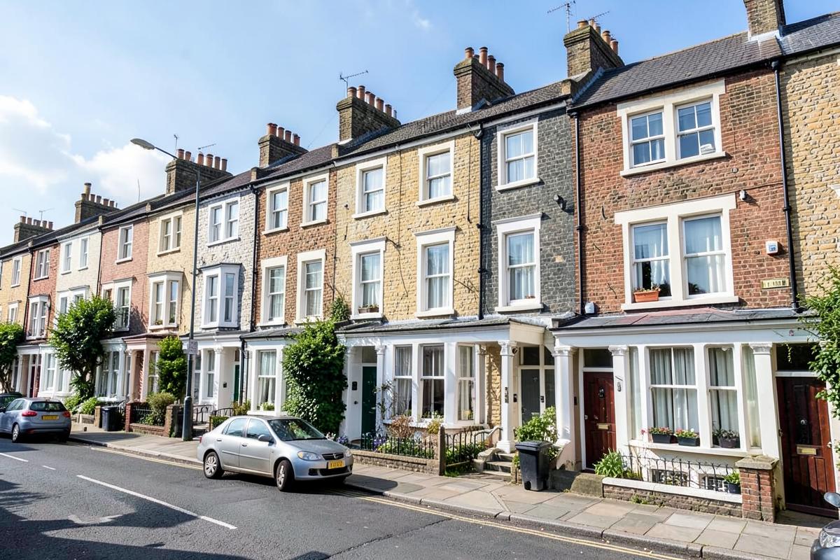London terraced houses served by Airconease air conditioning engineers