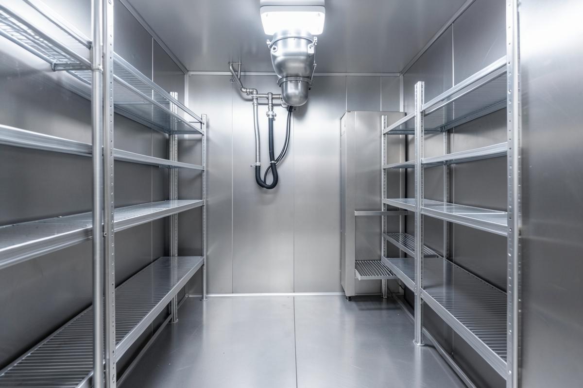 Commercial refrigeration cold room maintained in London